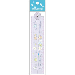 Japan San-X Folding Ruler 30cm - Sumikko Gurashi : Happy School Purple