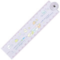 Japan San-X Folding Ruler 30cm - Sumikko Gurashi : Happy School Purple - 2