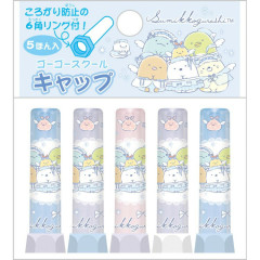 Japan San-X Pencil Cap Set - Sumikko Gurashi : Go Go School