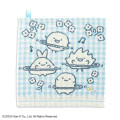Japan San-X Loop Wash Towel - Sumikko Gurashi : Playground Gingham Blue - 1