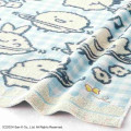 Japan San-X Loop Wash Towel - Sumikko Gurashi : Playground Gingham Blue - 2