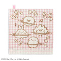 Japan San-X Loop Wash Towel - Sumikko Gurashi : Playground Gingham Pink - 1