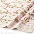 Japan San-X Loop Wash Towel - Sumikko Gurashi : Playground Gingham Pink - 2
