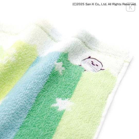 Japan San-X Mini Towel Handkerchief - Sumikko Gurashi : Penguin? Baby Star - 3