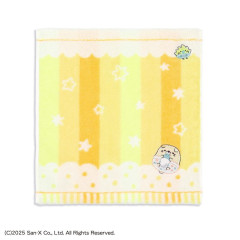Japan San-X Mini Towel Handkerchief - Sumikko Gurashi : Neko Baby Star & Zassou