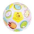 Japan San-X Fluffy Soccer Ball Toy - Sumikko Gurashi : Colorful Baby - 1