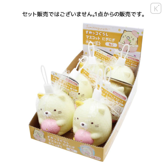 Japan San-X Squeeze Water Gun Vinyl Mascot Bath Toy - Sumikko Gurashi : Neko - 2