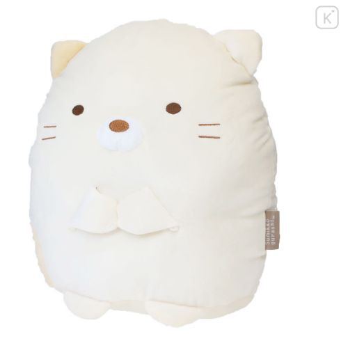 Japan San-X Cushion Blanket - Sumikko Gurashi : Neko Light Yellow - 4