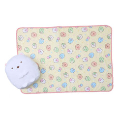 Japan San-X Cushion Blanket - Sumikko Gurashi : Shirokuma Light Yellow