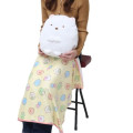 Japan San-X Cushion Blanket - Sumikko Gurashi : Shirokuma Light Yellow - 6