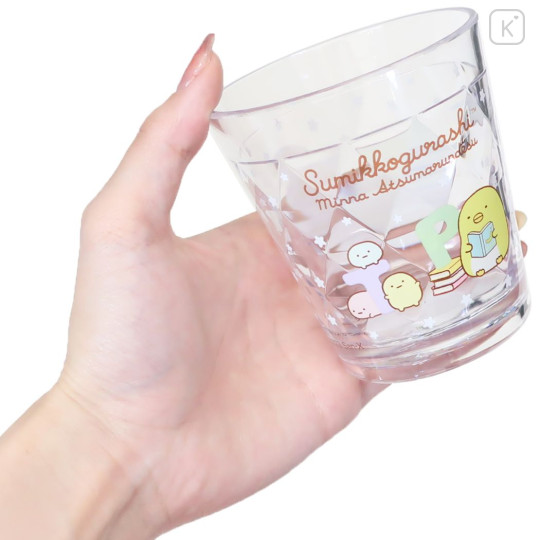 Japan San-X Acrylic Tumbler - Sumikko Gurashi : Penguin? Libra - 2