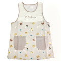 Japan San-X Apron - Rilakkuma : Light Grey Beige - 1