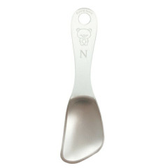 Japan San-X Ice Cream Spoon - Rilakkuma : Alphabet N Silver