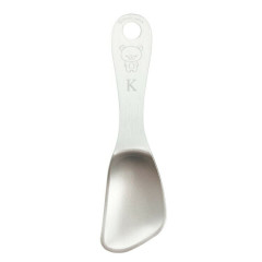 Japan San-X Ice Cream Spoon - Rilakkuma : Alphabet K Silver
