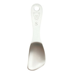 Japan San-X Ice Cream Spoon - Rilakkuma : Alphabet S Silver