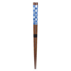 Japan Miffy Natural Wood Chopsticks 23cm - Miffy : Hasami Yaki Style Grid