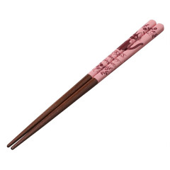 Japan Ghibli Natural Wood Chopsticks 21cm - Kiki's Delivery Service : Jiji Pink