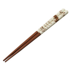 Japan Ghibli Natural Wood Chopsticks 21cm - Kiki's Delivery Service : Smile Ivory