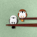 Japan Decole Porcelain Chopstick Rest - Bird Sparrow - 2