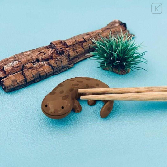 Japan Decole Porcelain Chopstick Rest - Sea Marine Giant Salamander - 3