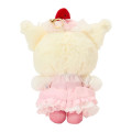 Japan Sanrio Original Mascot Bag Charm - Kuromi : Strawberry Whipped Cake - 3