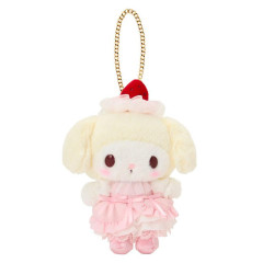 Japan Sanrio Original Mascot Bag Charm - My Melody : Strawberry Whipped Cake