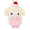 Japan Sanrio Original Mascot Bag Charm - My Melody : Strawberry Whipped Cake - 2