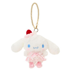 Japan Sanrio Original Mascot Bag Charm - Cinnamoroll : Strawberry Whipped Cake