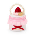 Japan Sanrio Original Plush Toy & Accessory Case Set - Hello Kitty : Strawberry Whipped Cake - 5