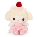 Japan Sanrio Original Plush Toy & Accessory Case Set - My Melody : Strawberry Whipped Cake - 3