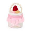 Japan Sanrio Original Plush Toy & Accessory Case Set - My Melody : Strawberry Whipped Cake - 5