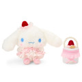 Japan Sanrio Original Plush Toy & Accessory Case Set - Cinnamoroll : Strawberry Whipped Cake - 2