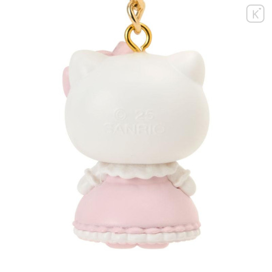 Japan Sanrio Original Mascot Keychain - Hello Kitty : Strawberry Whipped Cake - 3