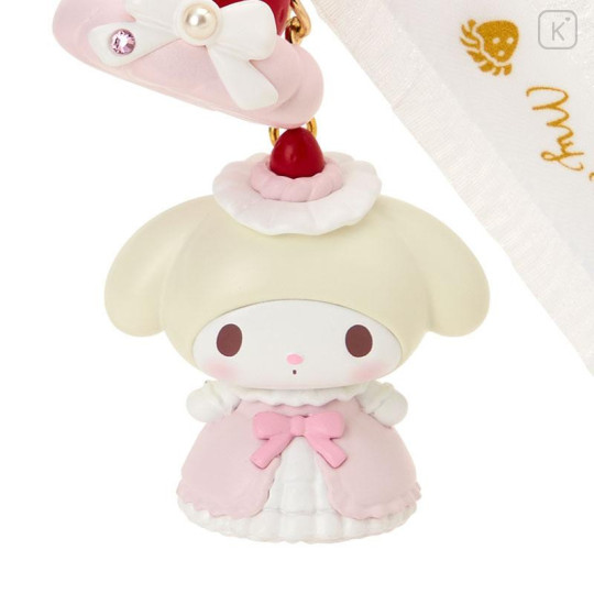 Japan Sanrio Original Mascot Keychain - My Melody : Strawberry Whipped Cake - 2
