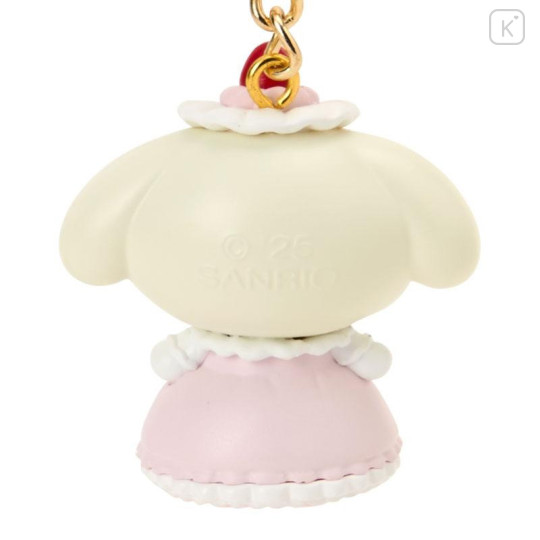 Japan Sanrio Original Mascot Keychain - My Melody : Strawberry Whipped Cake - 3