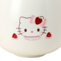 Japan Sanrio Original 3D Porcelain Mug - Hello Kitty : Strawberry Whipped Cake - 5