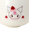 Japan Sanrio Original 3D Porcelain Mug - Kuromi : Strawberry Whipped Cake - 5