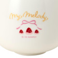Japan Sanrio Original 3D Porcelain Mug - My Melody : Strawberry Whipped Cake - 6