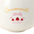 Japan Sanrio Original 3D Porcelain Mug - Cinnamoroll : Strawberry Whipped Cake - 6