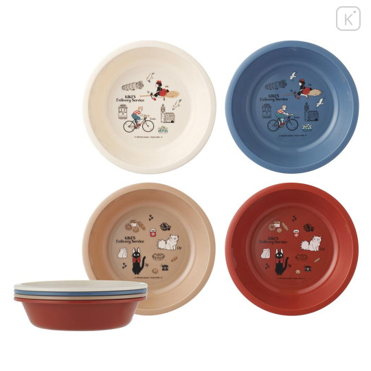 Japan Ghibli Lightweight Plastic Bowl Set - Kiki's Delivery Service - 1