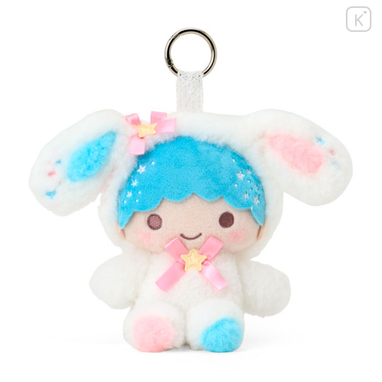 Japan Sanrio Mascot Bag Charm - Little Twin Stars : Kiki White Rabbit - 1