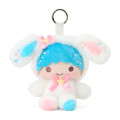 Japan Sanrio Mascot Bag Charm - Little Twin Stars : Kiki White Rabbit - 1