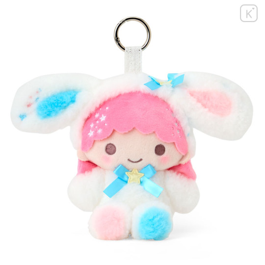 Japan Sanrio Mascot Bag Charm - Little Twin Stars : Lala White Rabbit - 1
