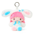 Japan Sanrio Mascot Bag Charm - Little Twin Stars : Lala White Rabbit - 1