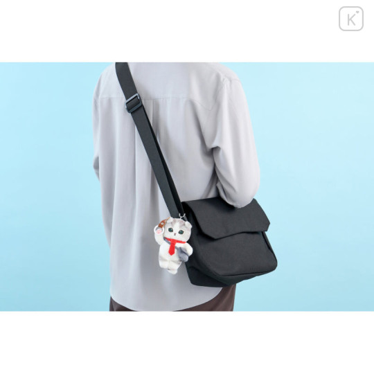 Japan Mofusand Mascot Holder - Working! Salary Cat Hanging Strap - 3