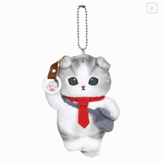 Japan Mofusand Mascot Holder - Working! Salary Cat Hanging Strap - 5