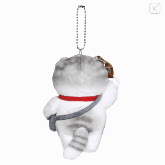 Japan Mofusand Mascot Holder - Working! Salary Cat Hanging Strap - 6