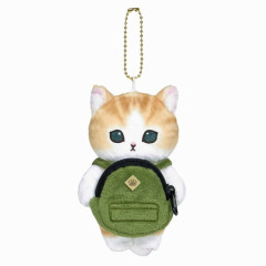 Japan Mofusand Mascot Holder - Working! Salary Cat Front Backpack
