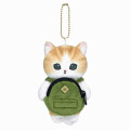 Japan Mofusand Mascot Holder - Working! Salary Cat Front Backpack - 4