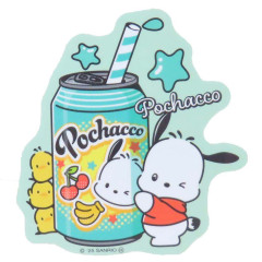 Japan Sanrio Vinyl Sticker - Pochacco : Cola